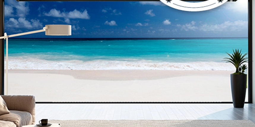 Blog title superimposed over a photo of a deck overlooking a tropical beach, Five Star Painting logo in the top right