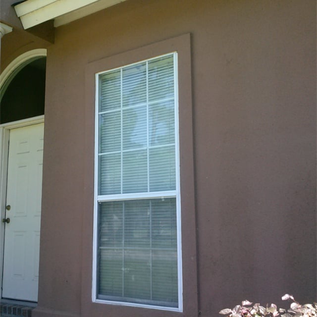 A large external window