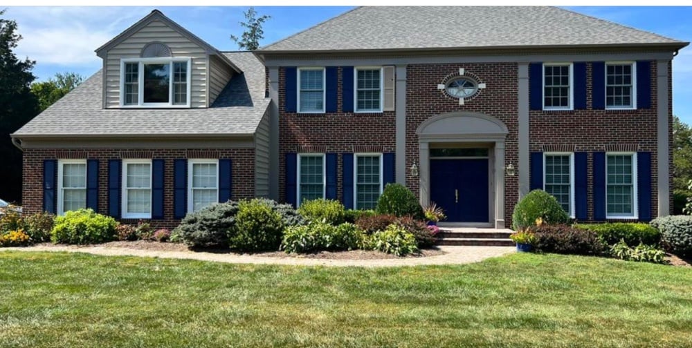 After - Painting the Shutters and Door/Trim