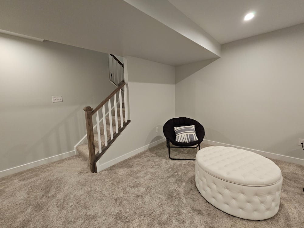 Basement, Neutral Paint, Light Tones, Middletown, Sherwin-Williams, Delaware Painting, Residential Painting, Interior Painting, Color Consultation, Color Consultant, Remodeling, Expert Painting