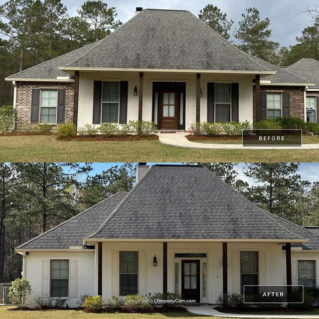 Beautiful Transformation of Brick and Shutters