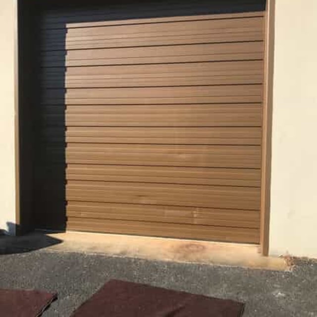 Brown Garage Door 