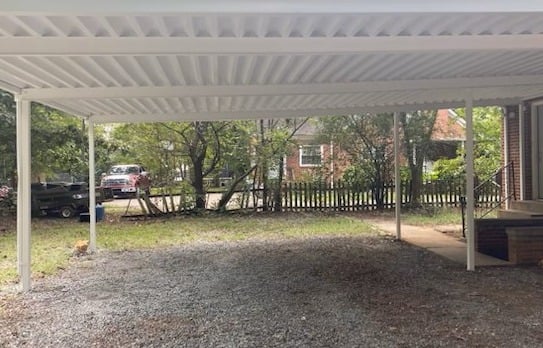 Refreshed Carport