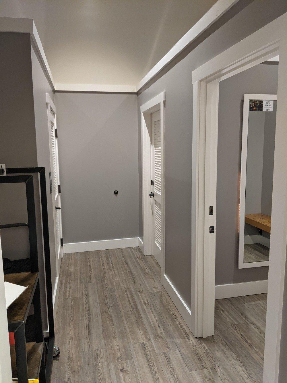 Commercial- LLBean Dressing Rooms- Walls & Trim