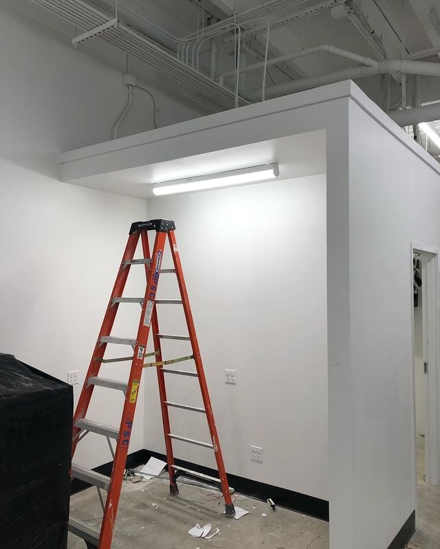 Commercial paint project