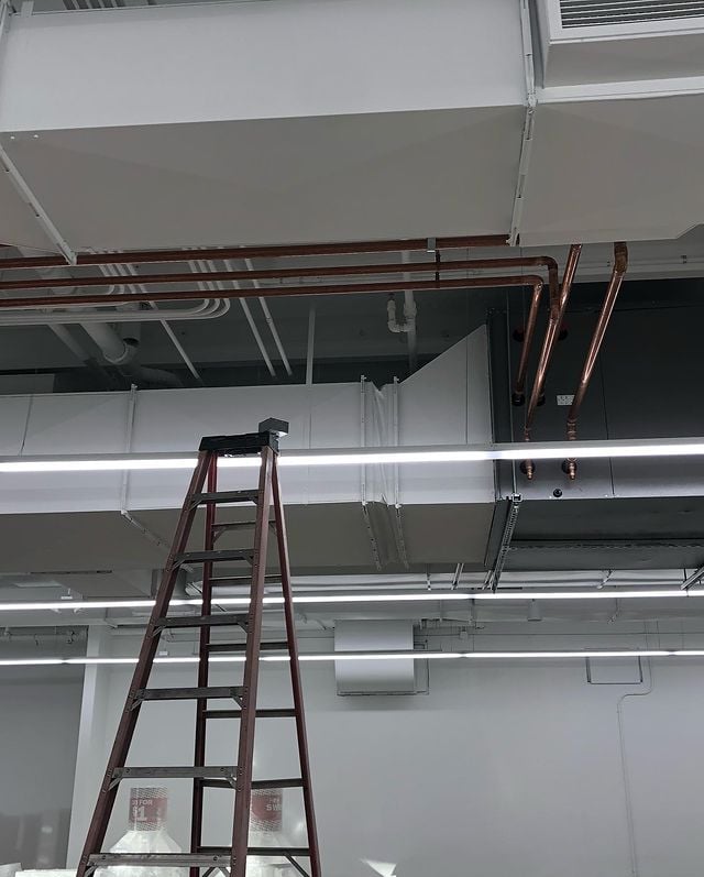 Commercial paint project