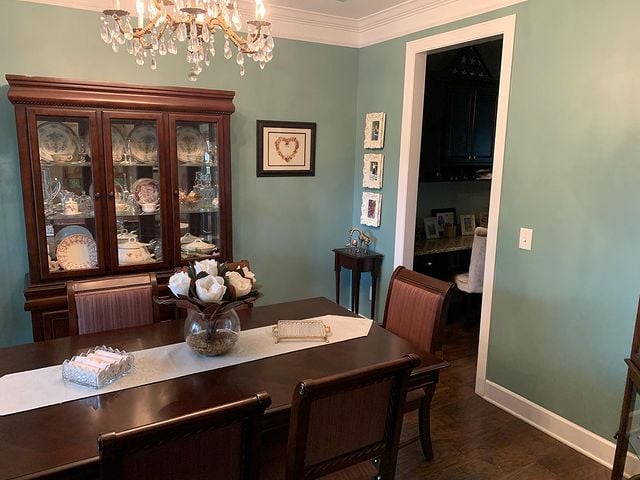 Dining Room in Spruce Shade