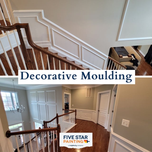 Elevate spaces with exquisite molding.