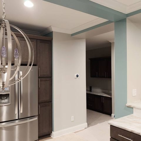 turquoise kitchen