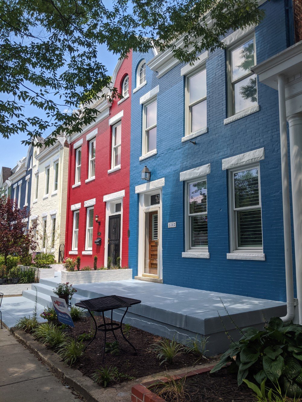 Exterior Brick & Trim - 2 Projects - Red & Blue