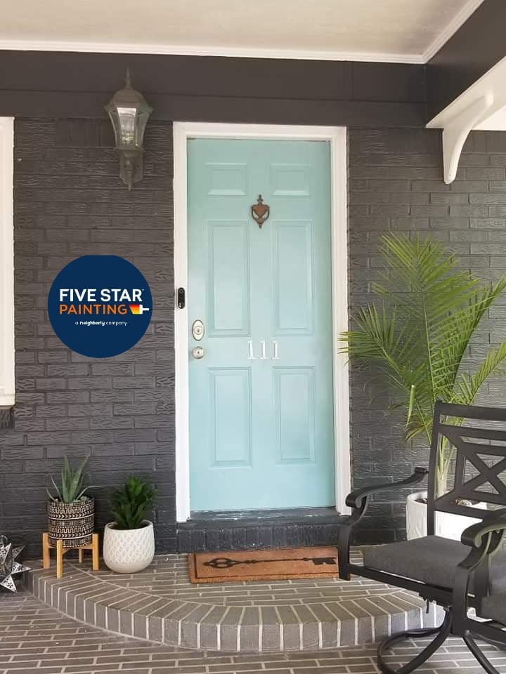 Front door painting