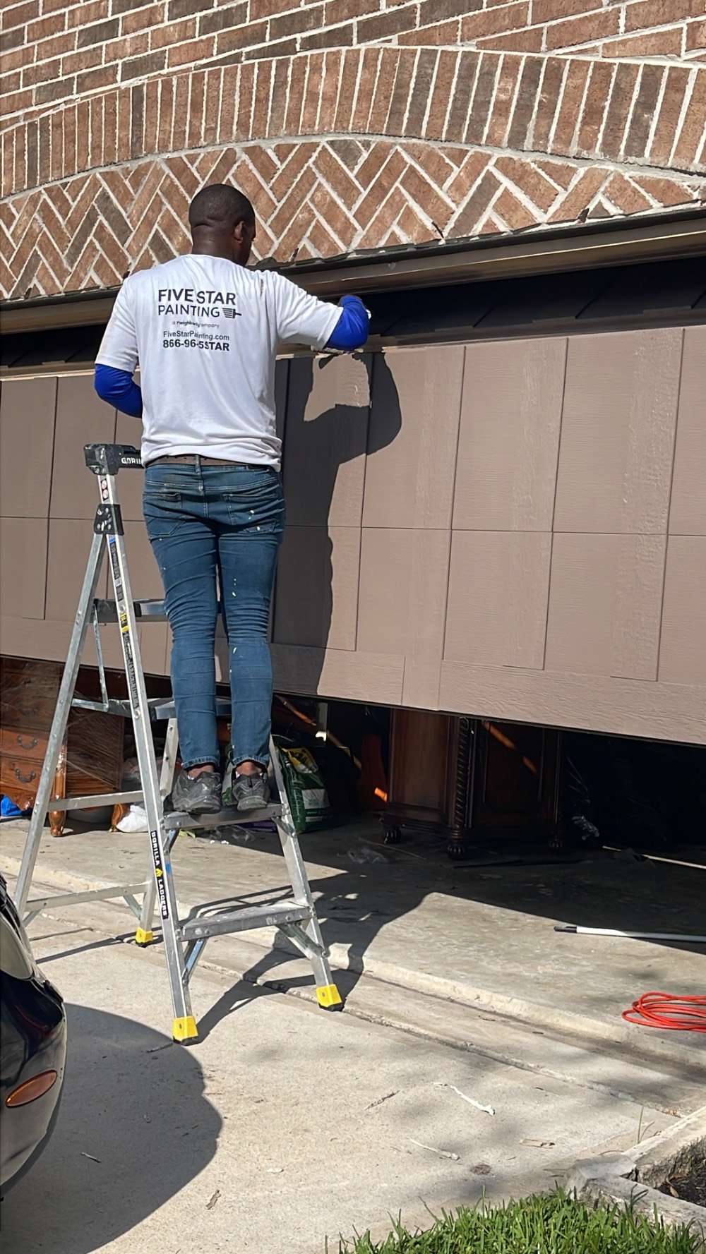 Garage Door Painting