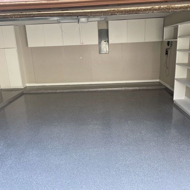 Garage painting and sealing of floors