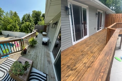 Grand Rapids deck stain