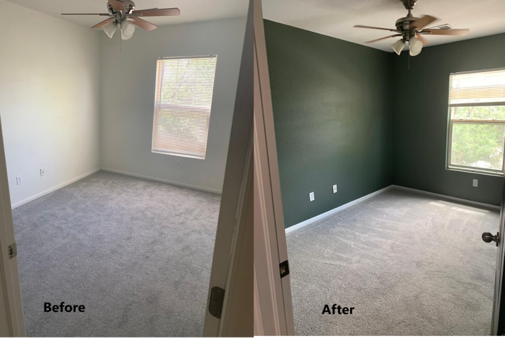 Bedroom refinish