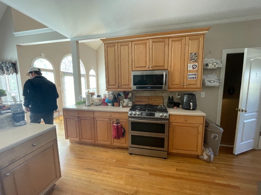 Kitchen Cabinets Before