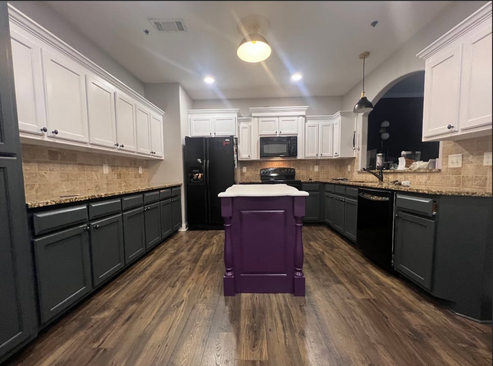 Kitchen Cabinets Interior Painting