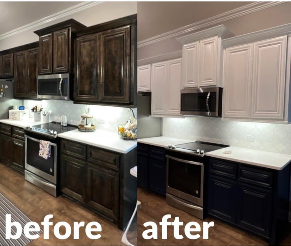 Kitchen Cabinets transformation