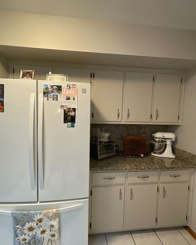 Kitchen cabinets after painting