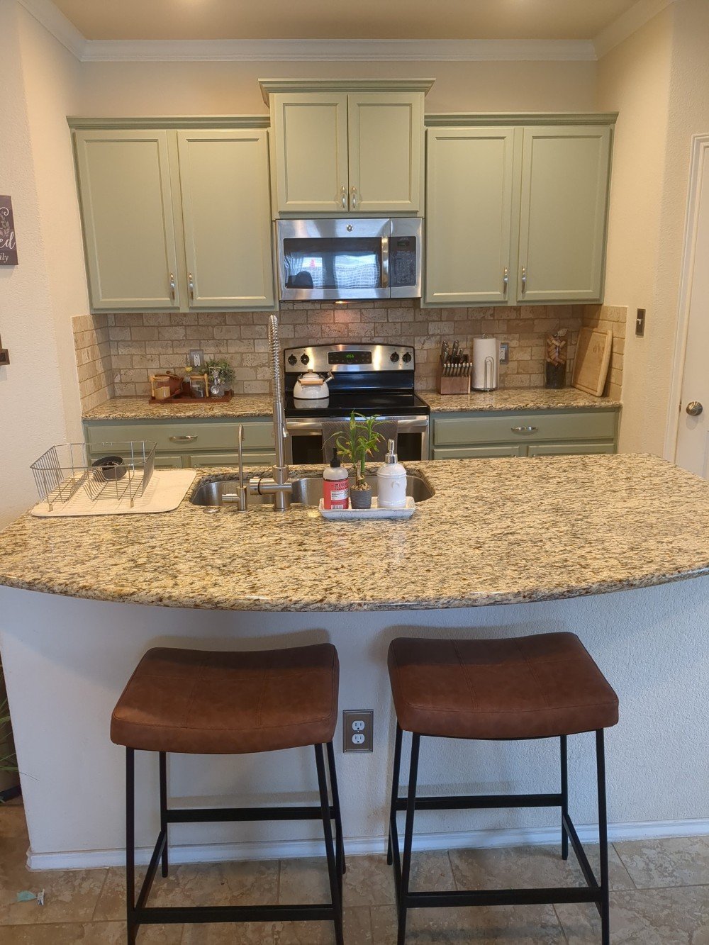 Kitchen cabinet transformation