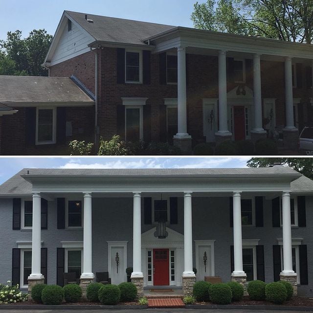 Let us update the look of your old brick house!