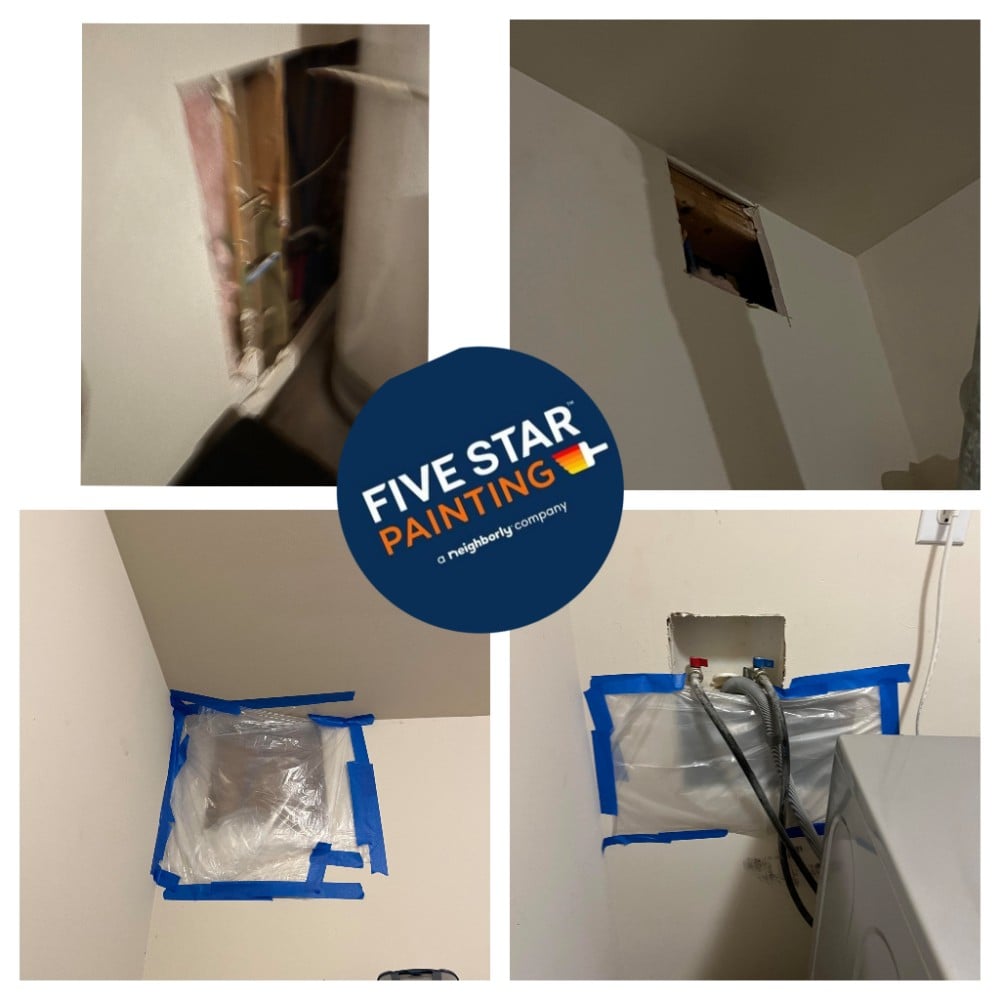 Minor sheetrock repairs