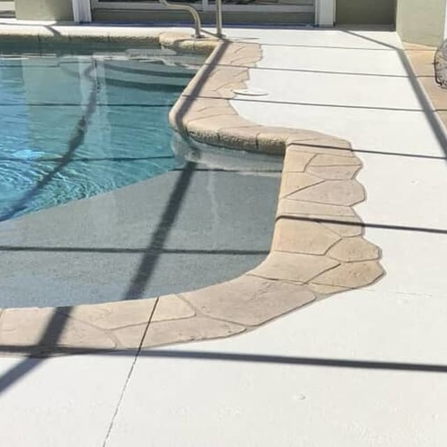 Outdoor Pool Concrete