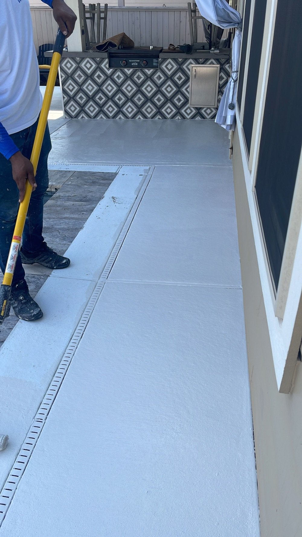 Pool Deck Painting