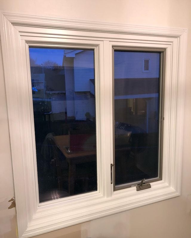 Repainted window