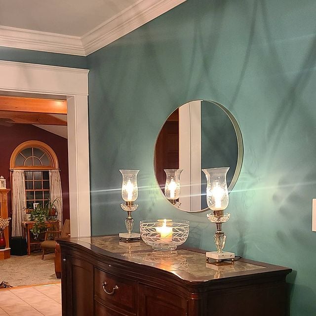 Accent Wall, Delaware Painting, Dining Room, Interior Painting, Sherwin-Williams, Expert Painting, 19707, Color Consultation, Color Consultant,