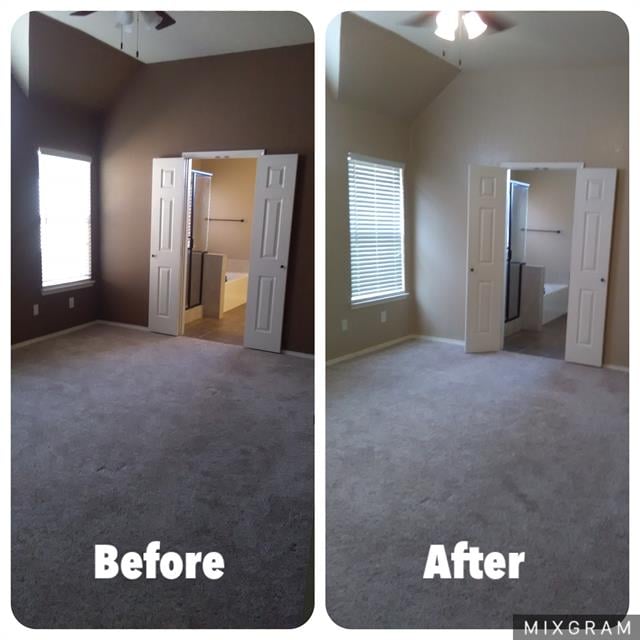 before and after bedroom