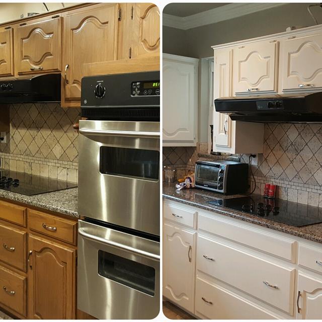 before and after kitchen