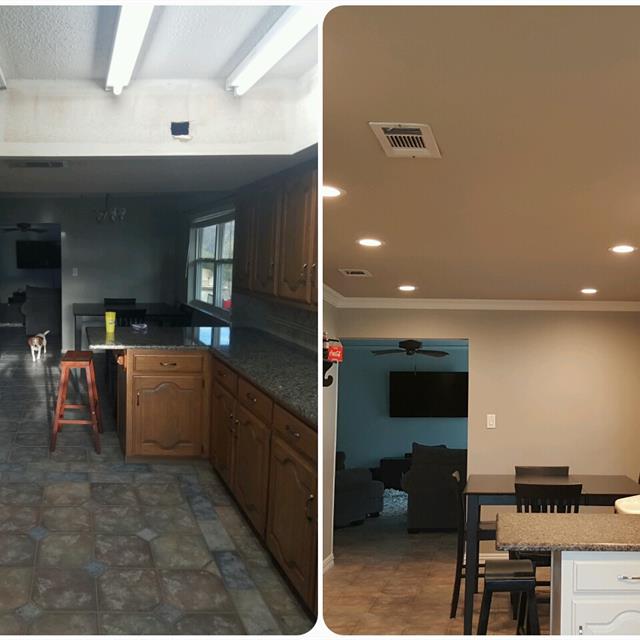 before and after kitchen