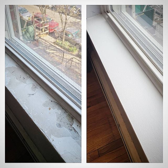 before and after window cell repair