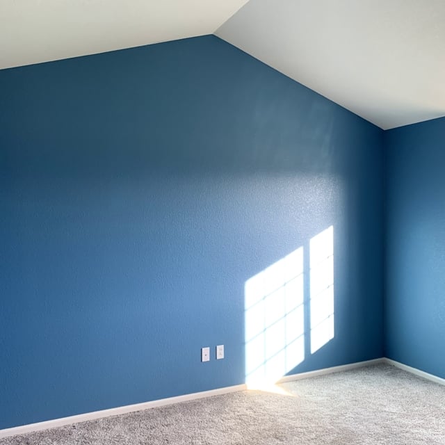 blue bedroom