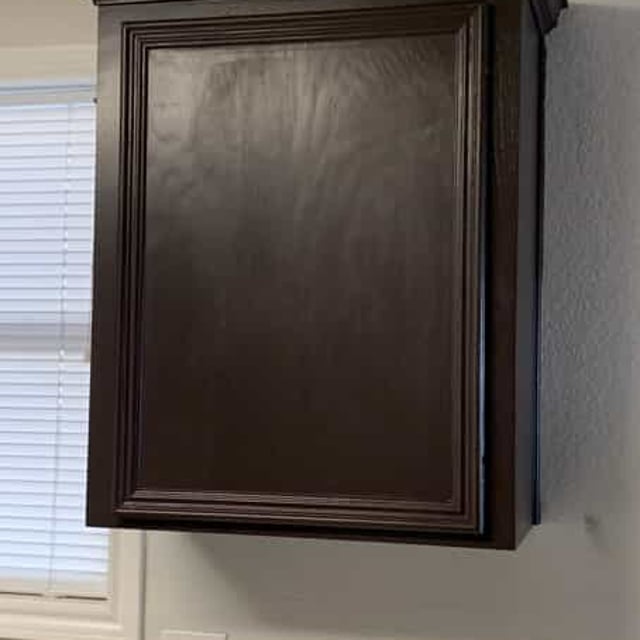 brown kitchen cabinets 