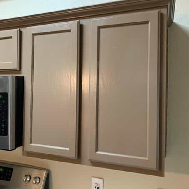 brown kitchen cabinets 