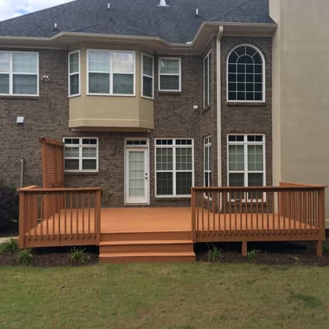 exterior home deck