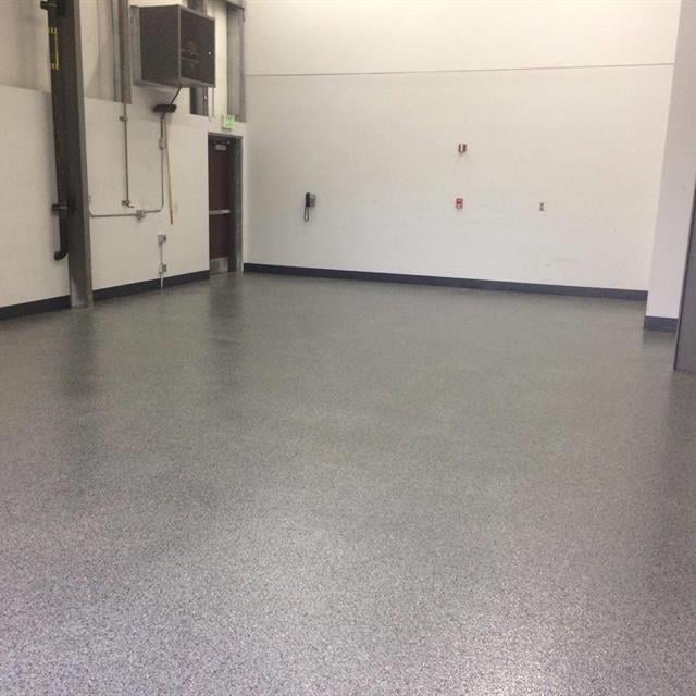 floor with epoxy paint