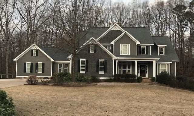 gray exterior home