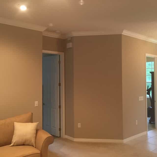 tan interior home walls 