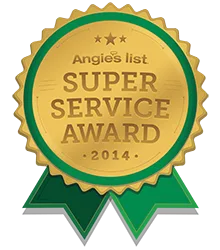 Angie's List Super Service Award 2014.