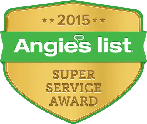 Angie's List Super Service Award 2015.