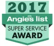Angie's List Super Service Award 2017.