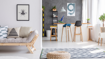 Photo of a well-decorated living room.