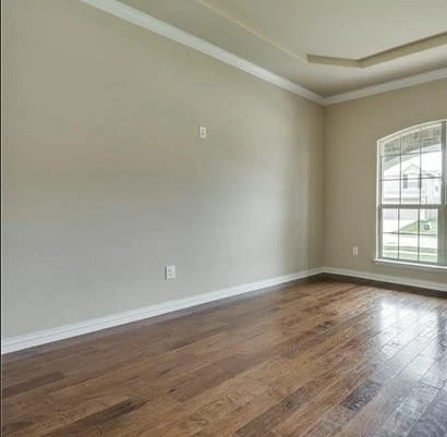 Accent wall before being painted Accent wall before being painted