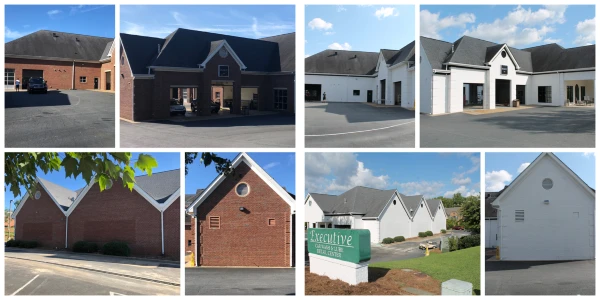 Painted brick commercial building craig.