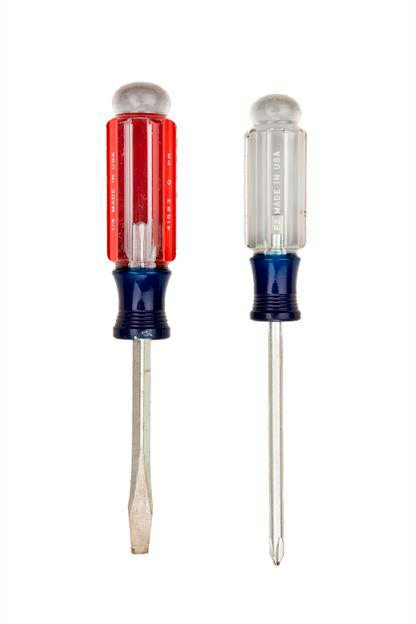 how to paint door knobs painting door knobs Photo of flathead and Phillips screwdriver