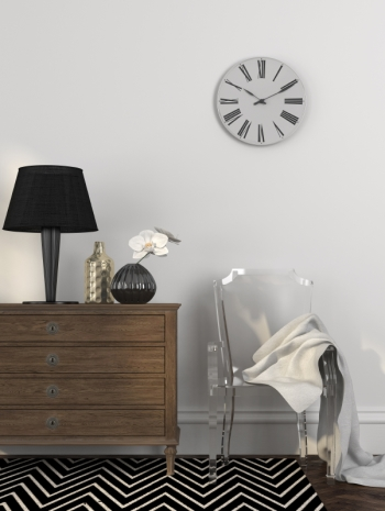 Chevron Rug Beside Endtable Chevron Rug Beside Endtable