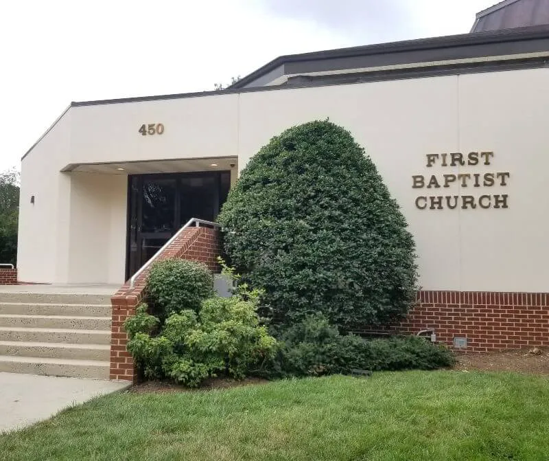 Church exterior painting done by Five Star Painting 